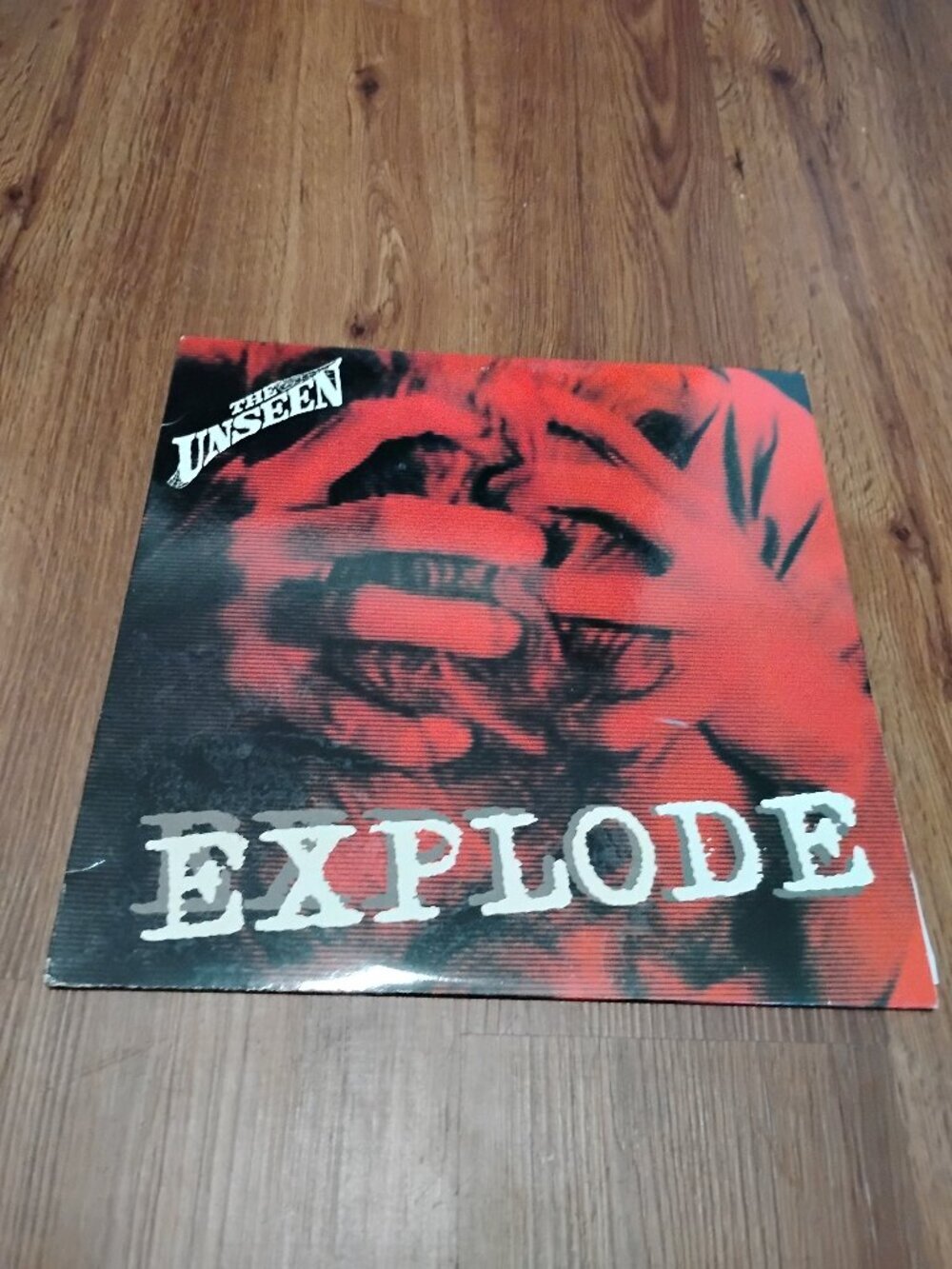 The Unseen Explode LP Vinyl Record 2003 Autograph